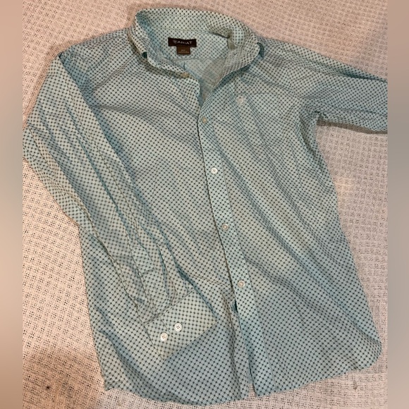 Boys ariat long sleeve button up - Picture 1 of 4
